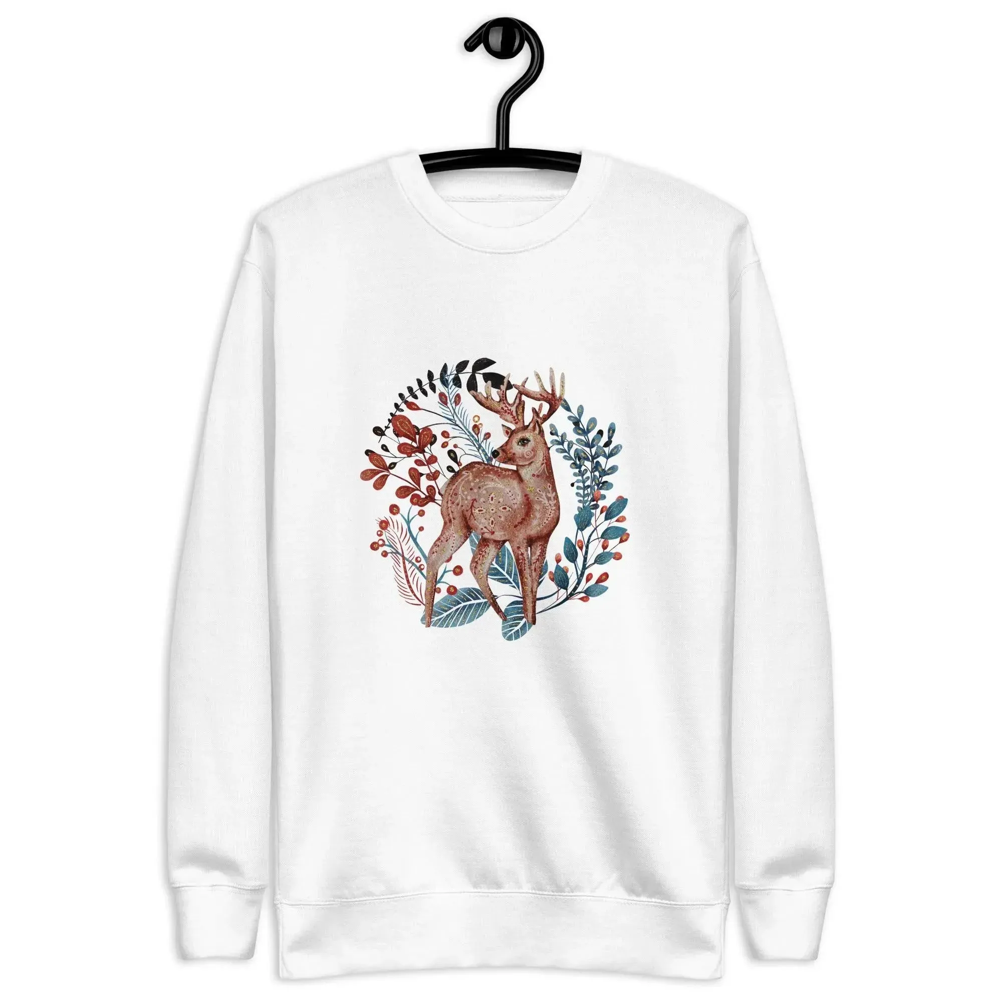 Nordic Winter Sweatshirt - Deer