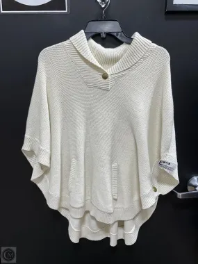 Poncho By Lauren By Ralph Lauren In Cream, Size: L