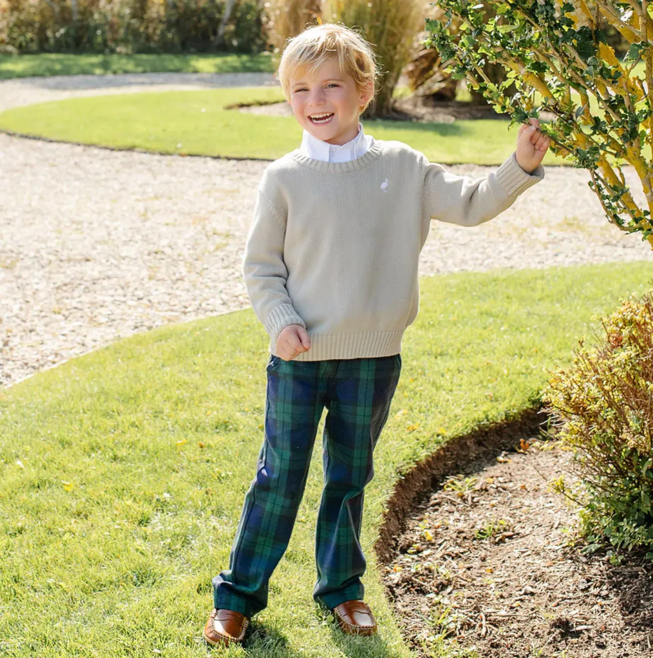 Prep School Pant-Berwick Black Watch