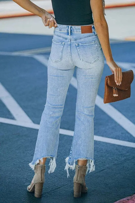 PX959 Comfort Denim Distressed Pant