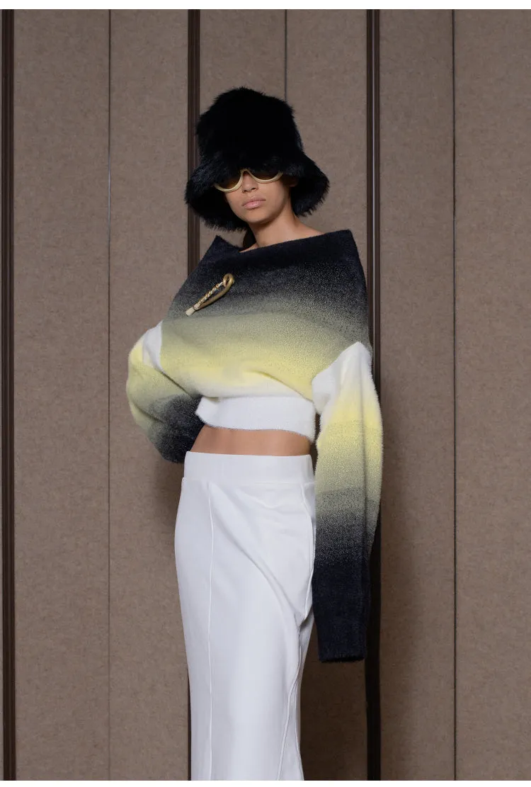 "Dawn" Off-shoulder Two-way Jumper