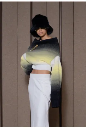 "Dawn" Off-shoulder Two-way Jumper