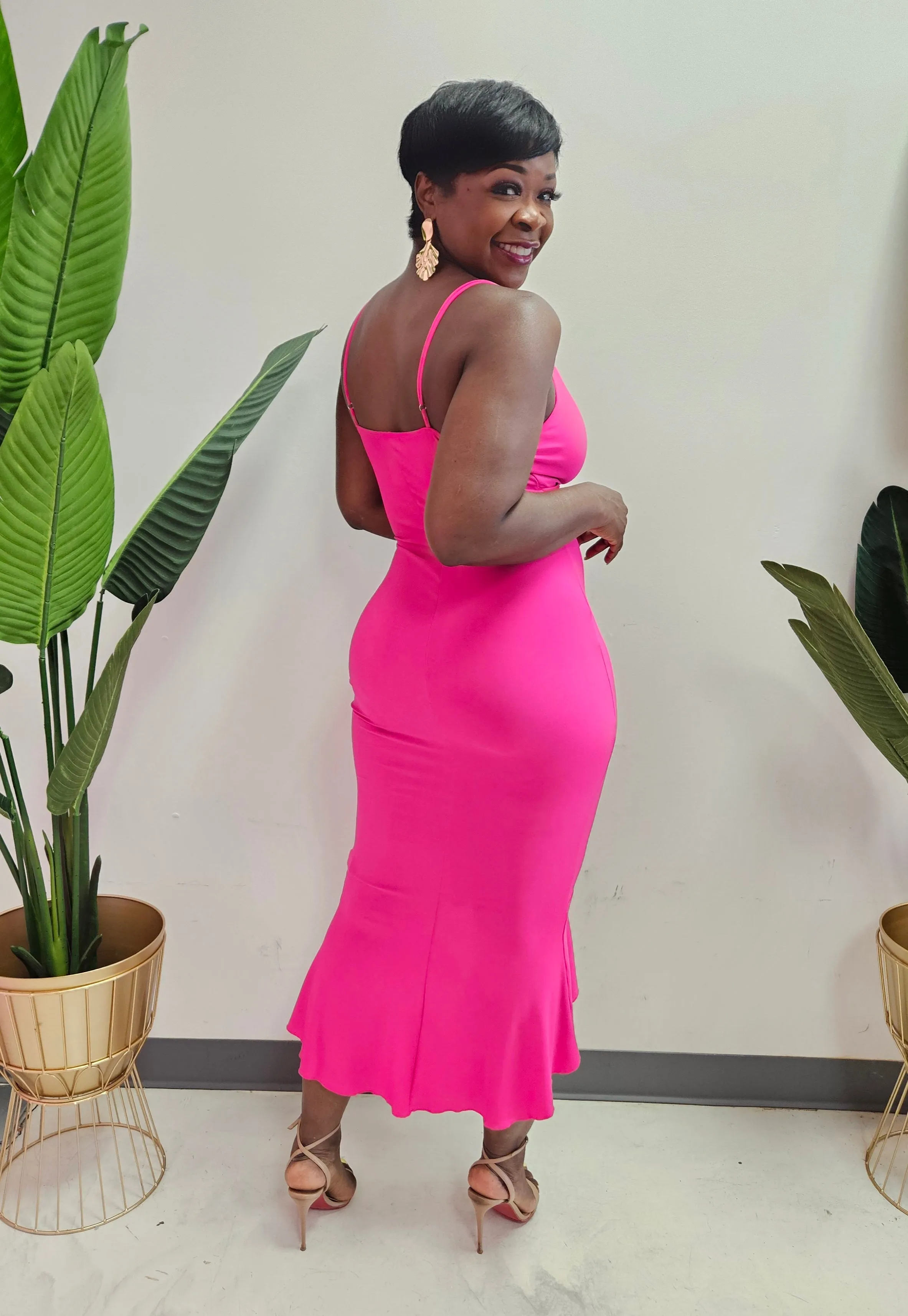 Rhianna Ruffle Dress
