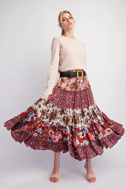 Rib Knit Lace Top