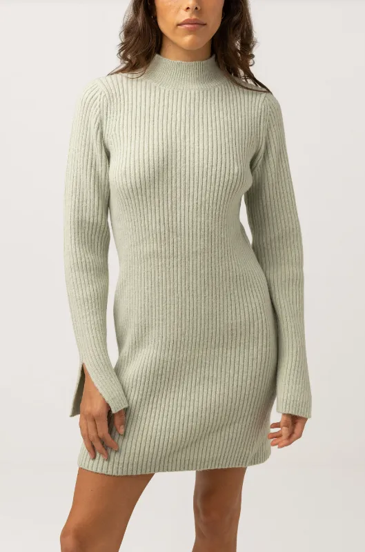 Sage Sweater Dress