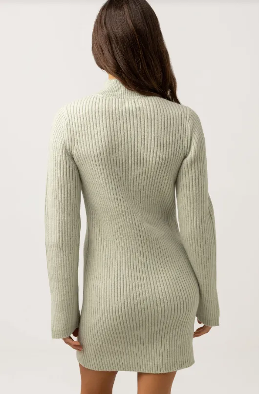Sage Sweater Dress
