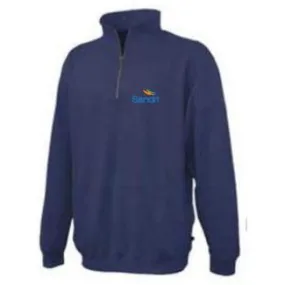 SAND- Quarter Zip Sweatshirt