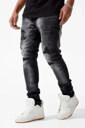 Sean - Driftwood Denim (Black Ice) JS2116