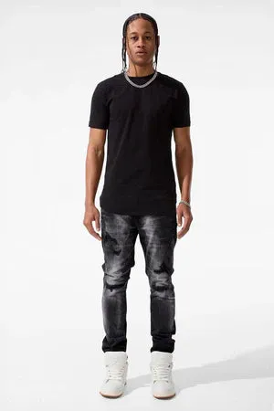 Sean - Driftwood Denim (Black Ice) JS2116