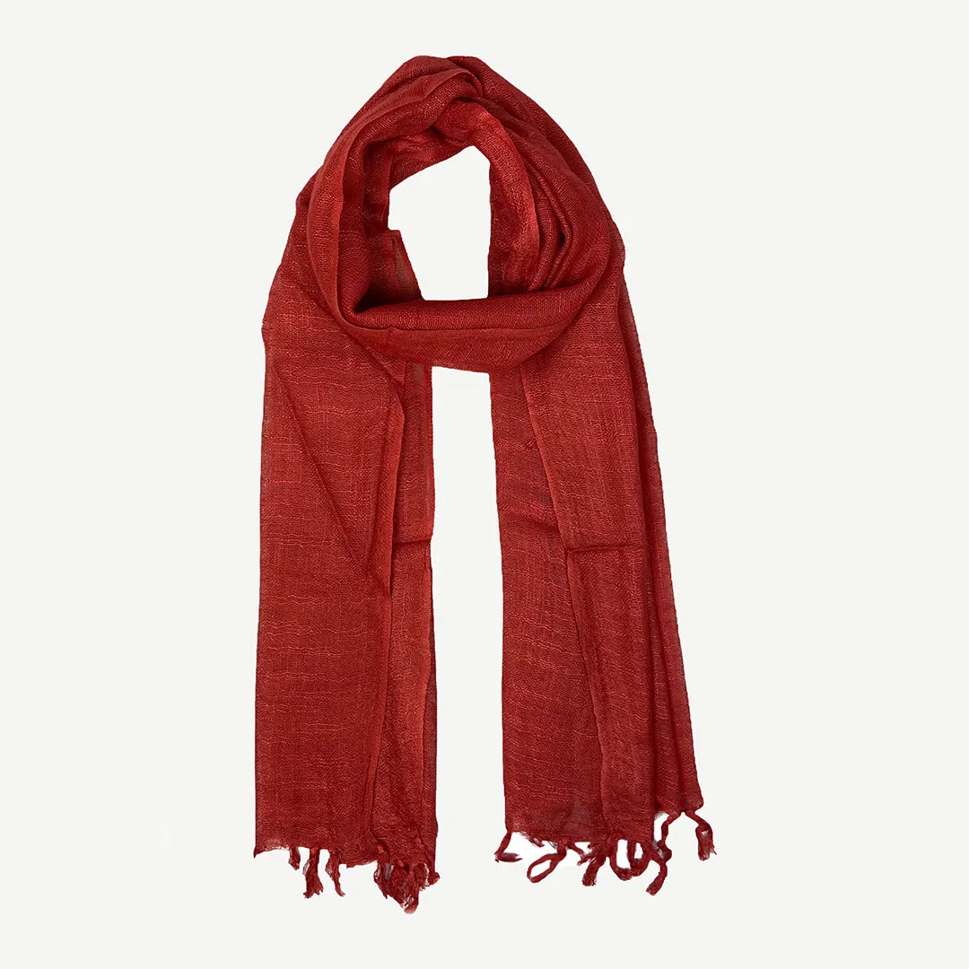 SF 201 Soft Cotton Light Woven Stylish Stole Scarf