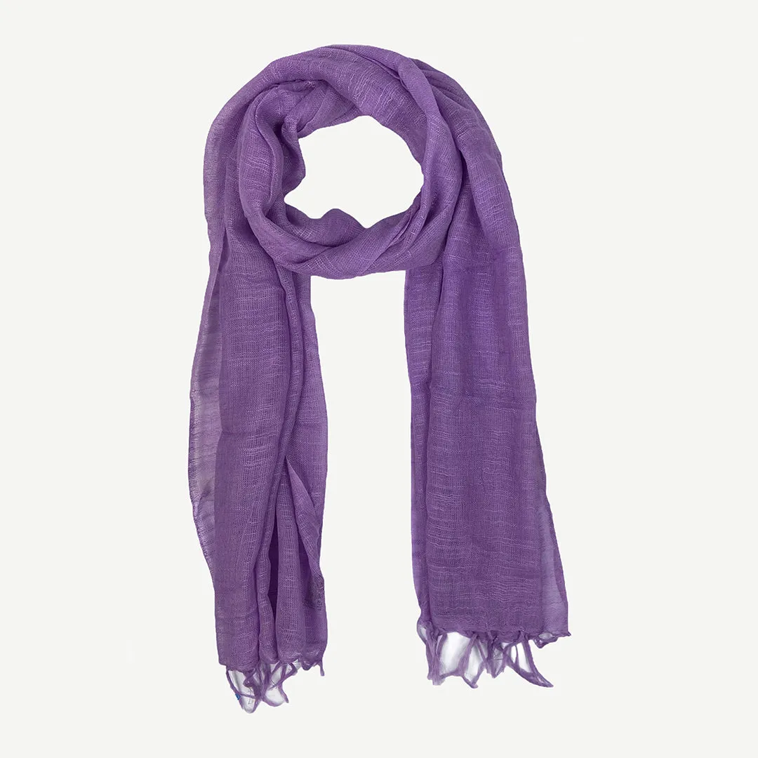 SF 201 Soft Cotton Light Woven Stylish Stole Scarf