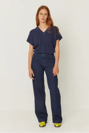 SKFK Garazi Navy Knit Top
