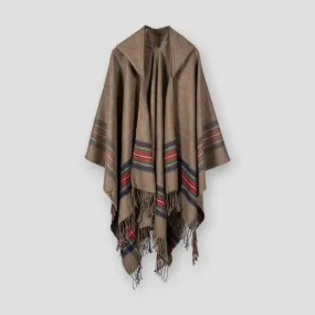 Sky Morris Clarita Hooded Poncho