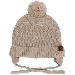 Soft Touch Knit Hat, Beige