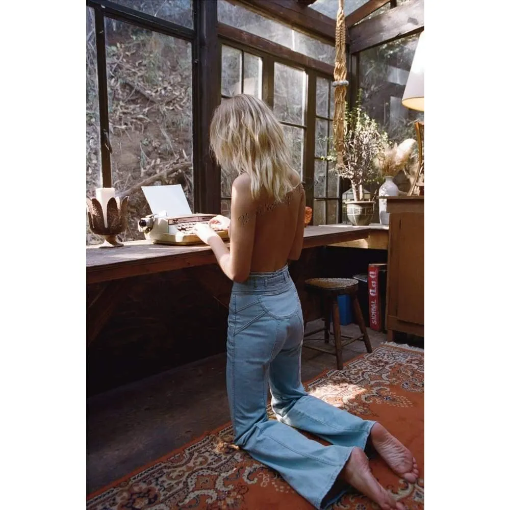 Stoned Immaculate Waiting For The Sun Bells in Topanga Flare Jeans