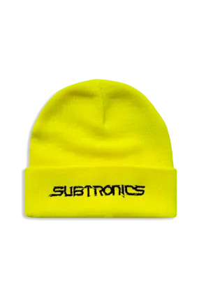 SUBTRONICS - Logo Beanie Yellow
