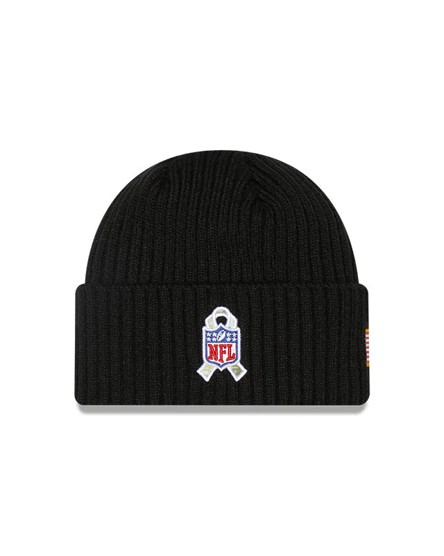 Tampa Bay Buccaneers New Era Salute To Service 2022 Sport Cuffed Knit Hat