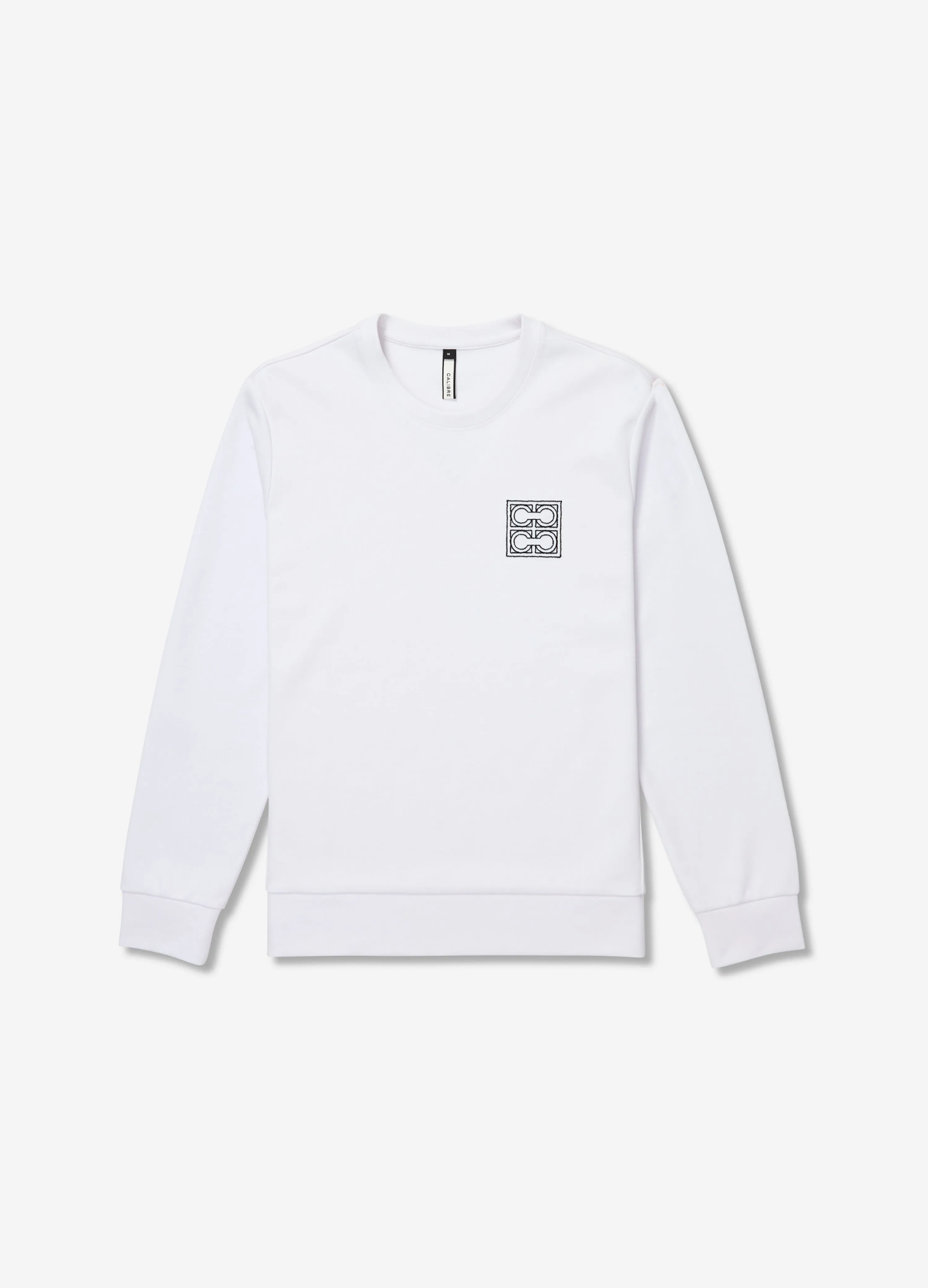 Tech Cotton Sweatshirt White