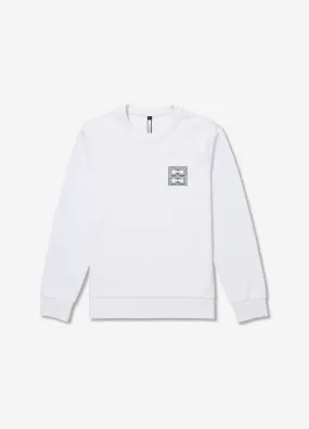 Tech Cotton Sweatshirt White