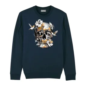Tenacious 'Bird Skull' Navy Sweatshirt