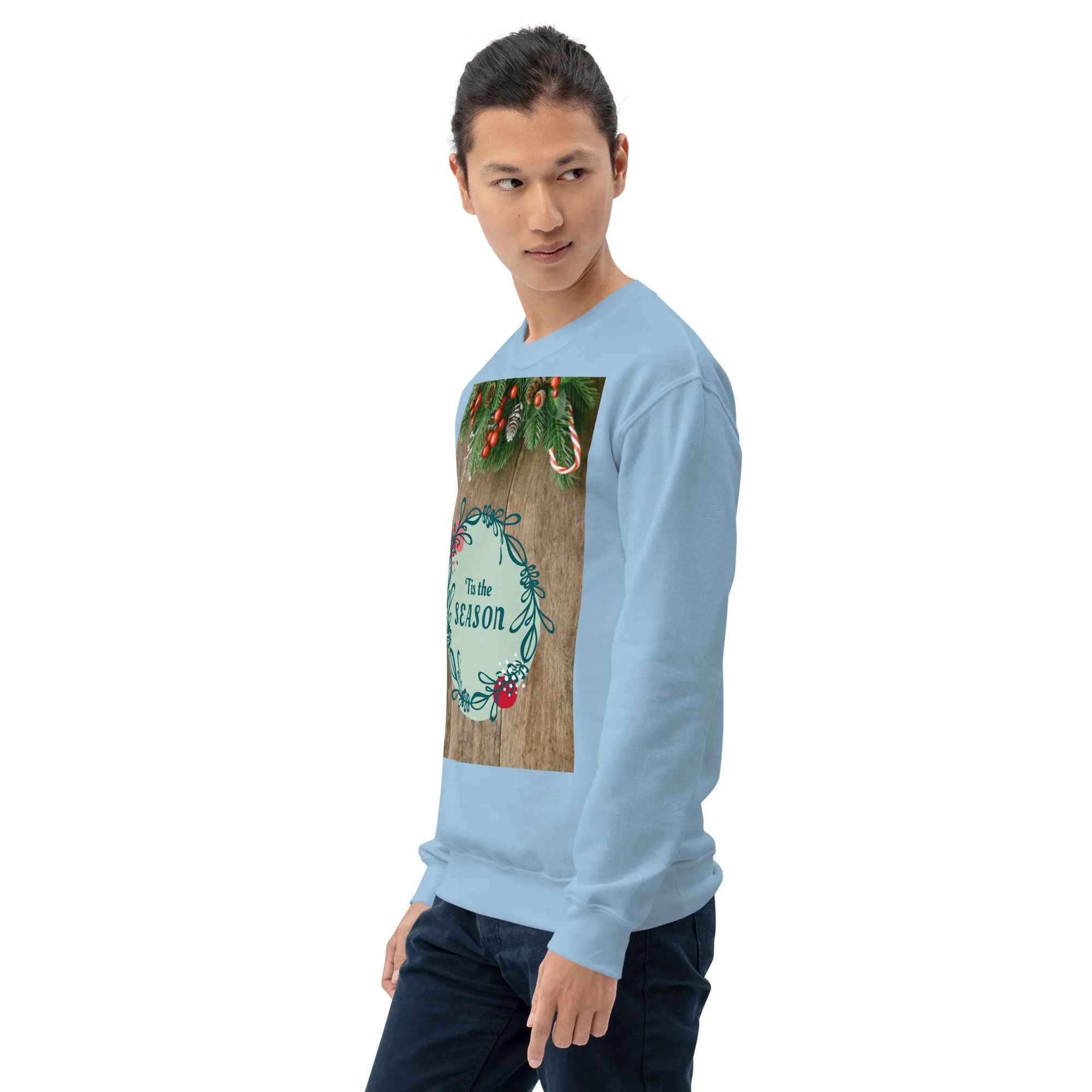 Tis The Season Christmas Sweatshirt (Glamourange Christmas Sweatshirt Men)