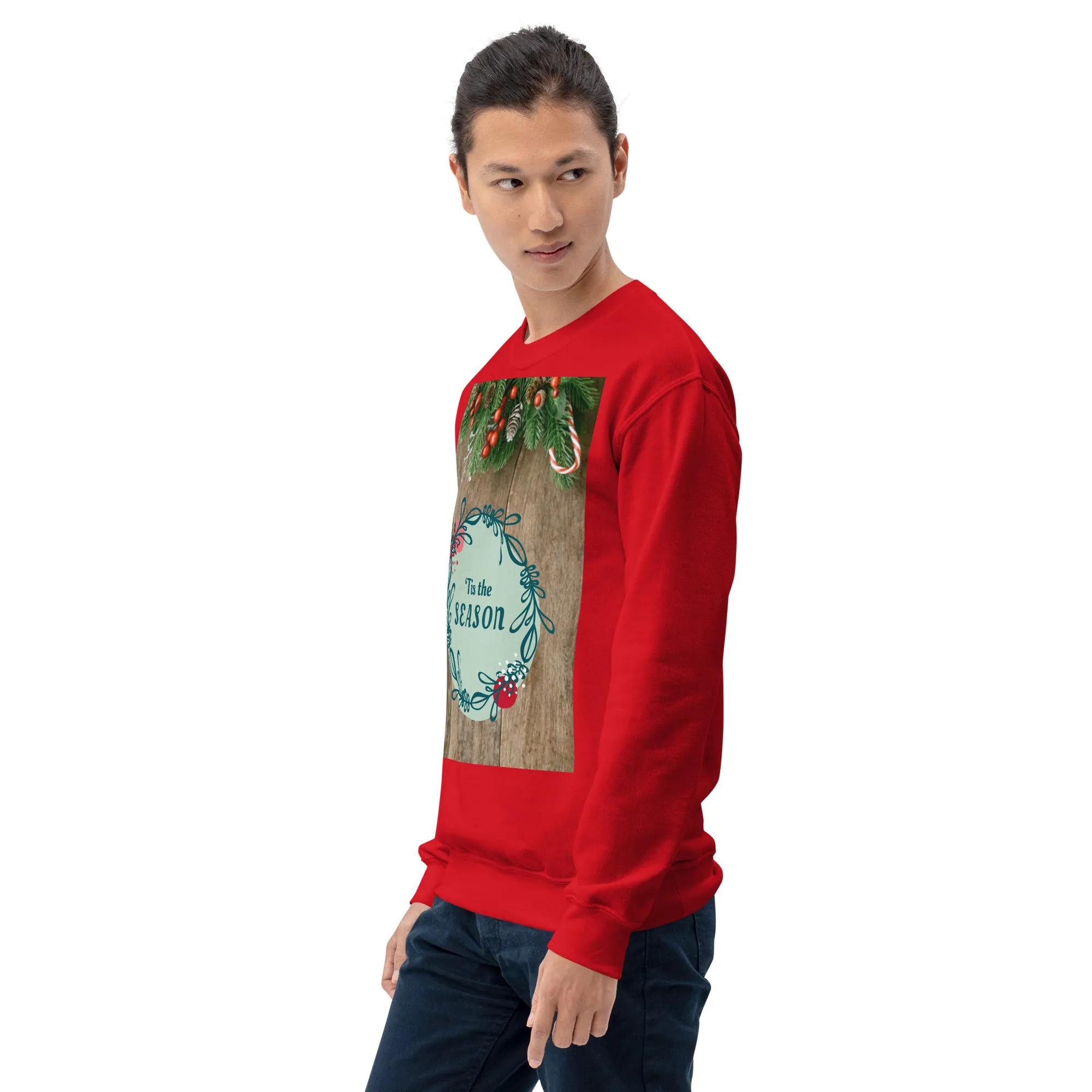 Tis The Season Christmas Sweatshirt (Glamourange Christmas Sweatshirt Men)