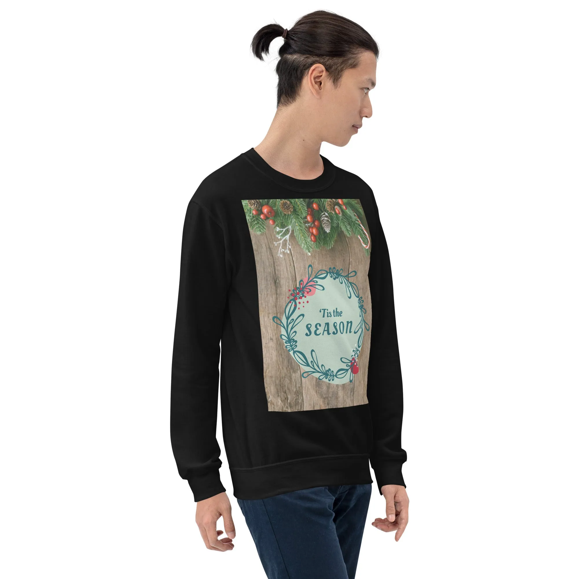 Tis The Season Christmas Sweatshirt (Glamourange Christmas Sweatshirt Men)