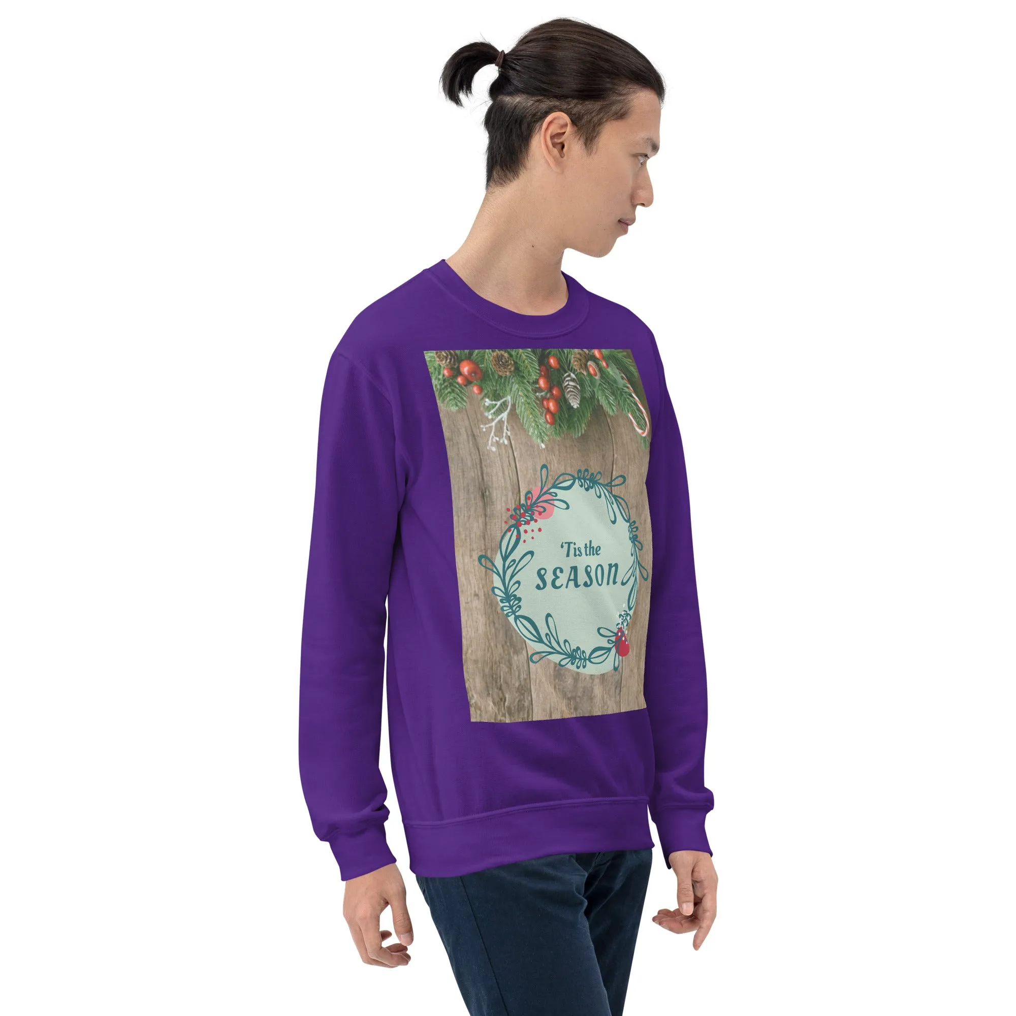 Tis The Season Christmas Sweatshirt (Glamourange Christmas Sweatshirt Men)
