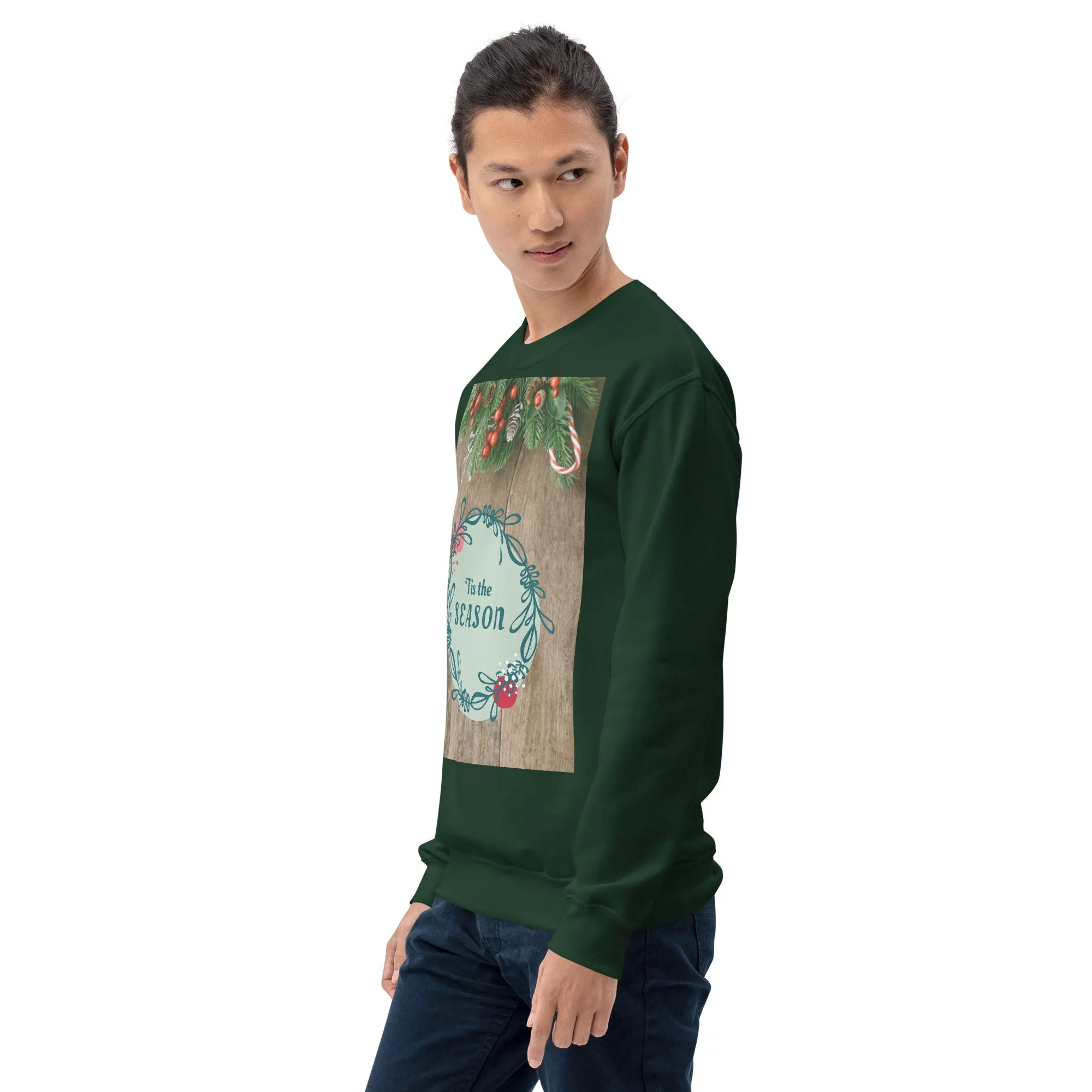Tis The Season Christmas Sweatshirt (Glamourange Christmas Sweatshirt Men)