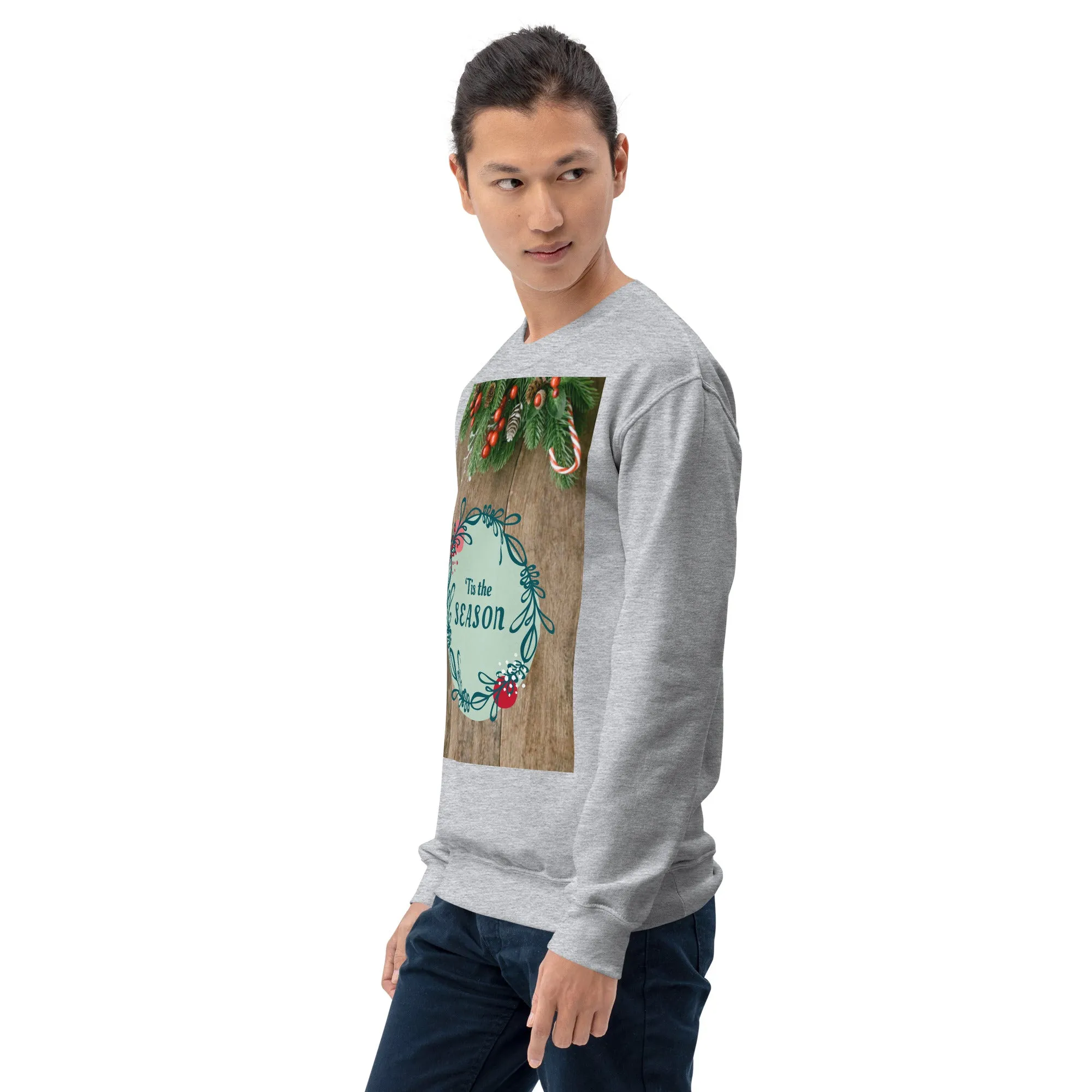 Tis The Season Christmas Sweatshirt (Glamourange Christmas Sweatshirt Men)