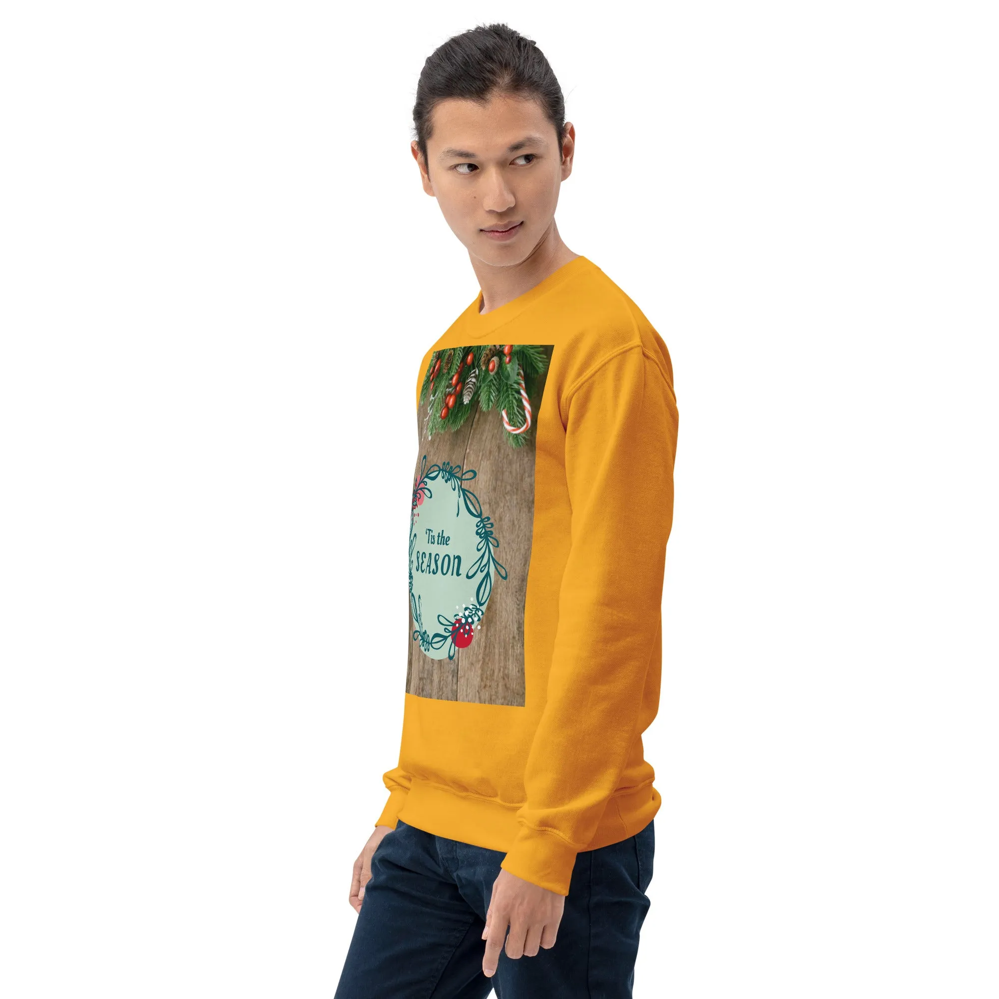 Tis The Season Christmas Sweatshirt (Glamourange Christmas Sweatshirt Men)