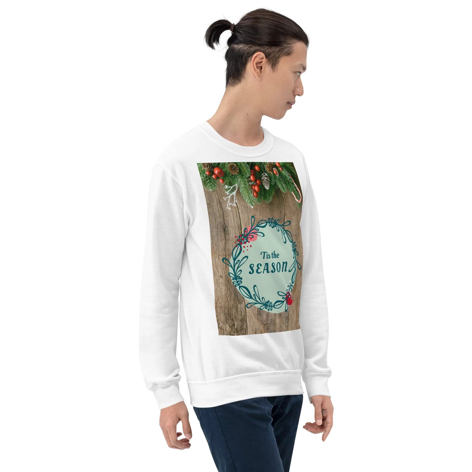 Tis The Season Christmas Sweatshirt (Glamourange Christmas Sweatshirt Men)