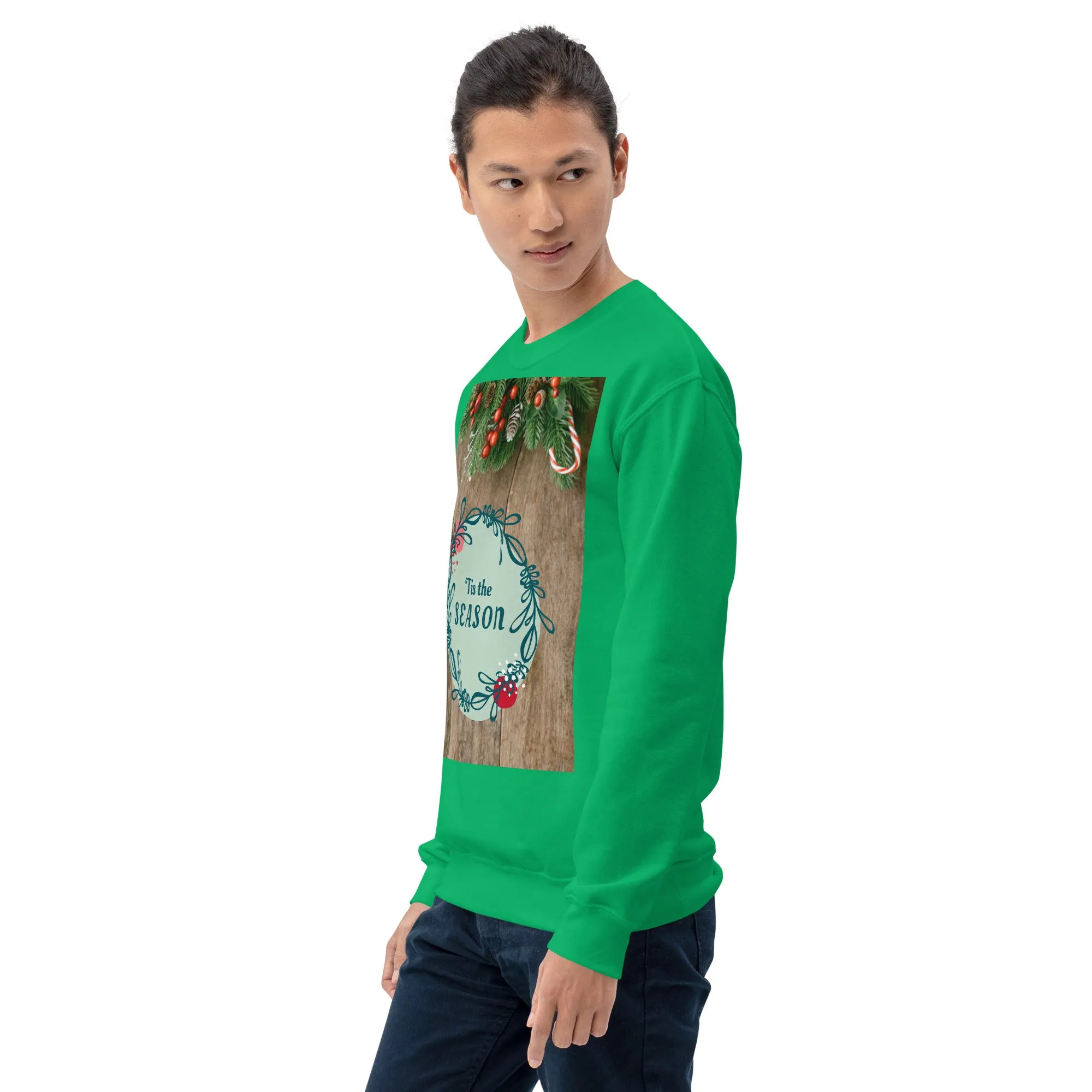 Tis The Season Christmas Sweatshirt (Glamourange Christmas Sweatshirt Men)