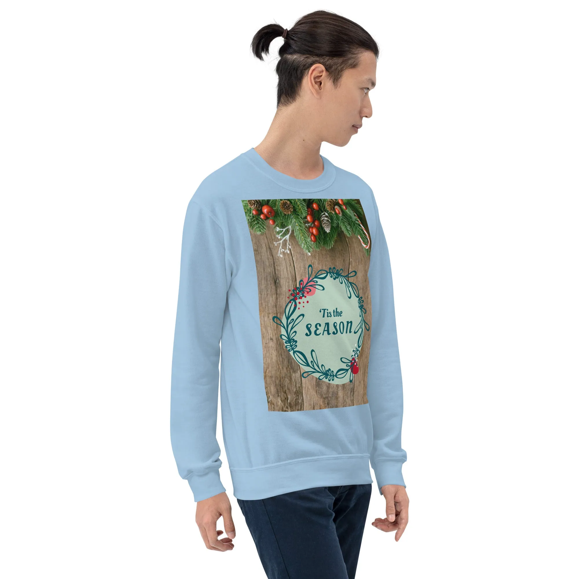 Tis The Season Christmas Sweatshirt (Glamourange Christmas Sweatshirt Men)