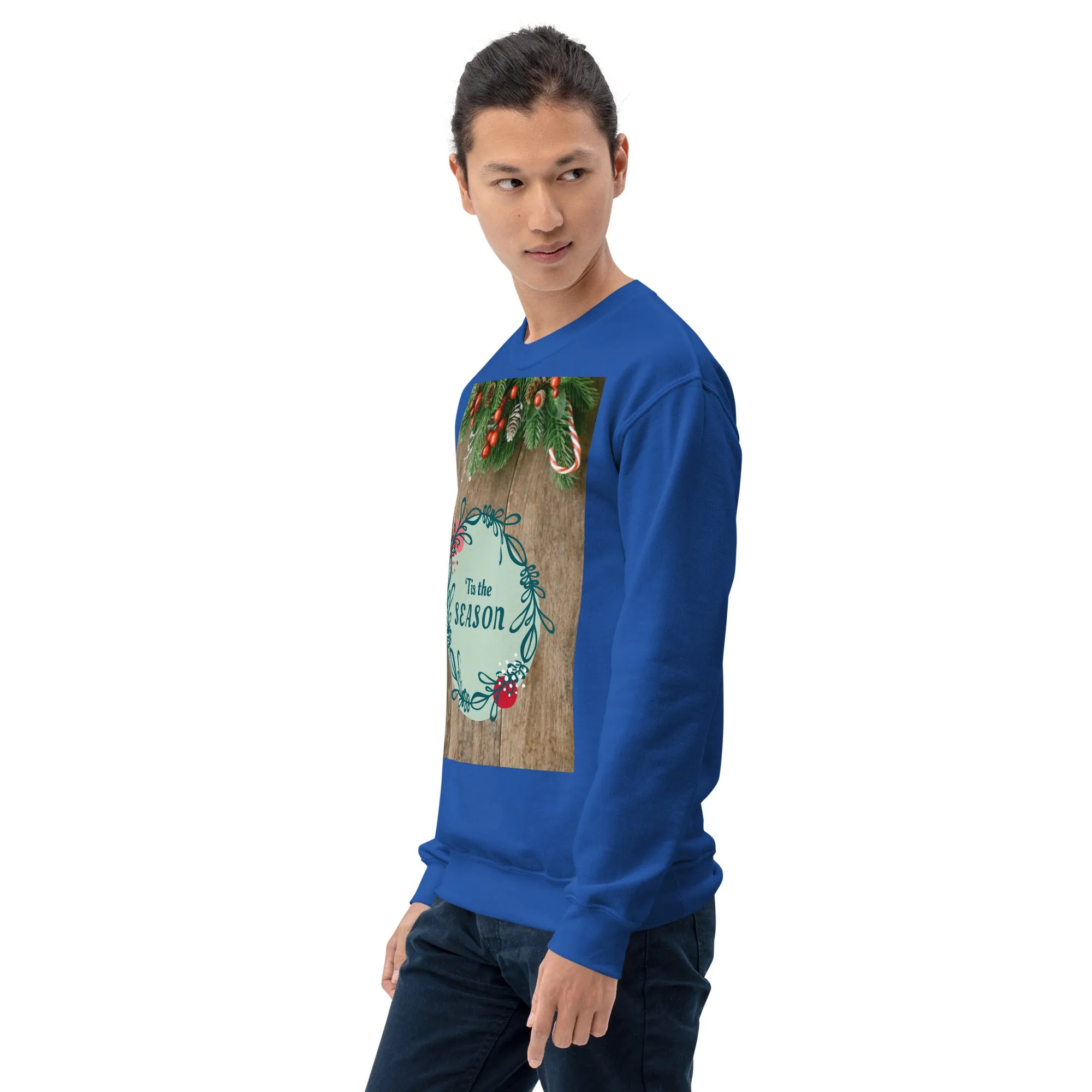 Tis The Season Christmas Sweatshirt (Glamourange Christmas Sweatshirt Men)