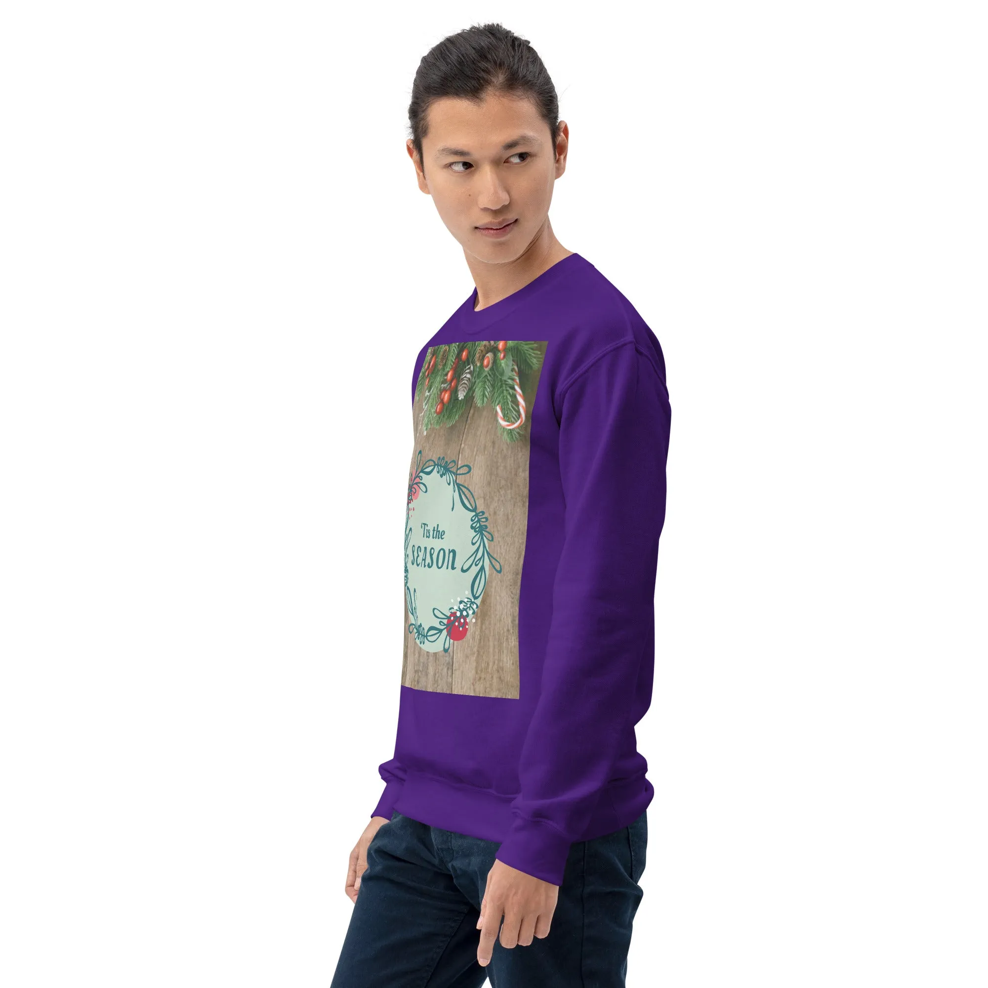 Tis The Season Christmas Sweatshirt (Glamourange Christmas Sweatshirt Men)
