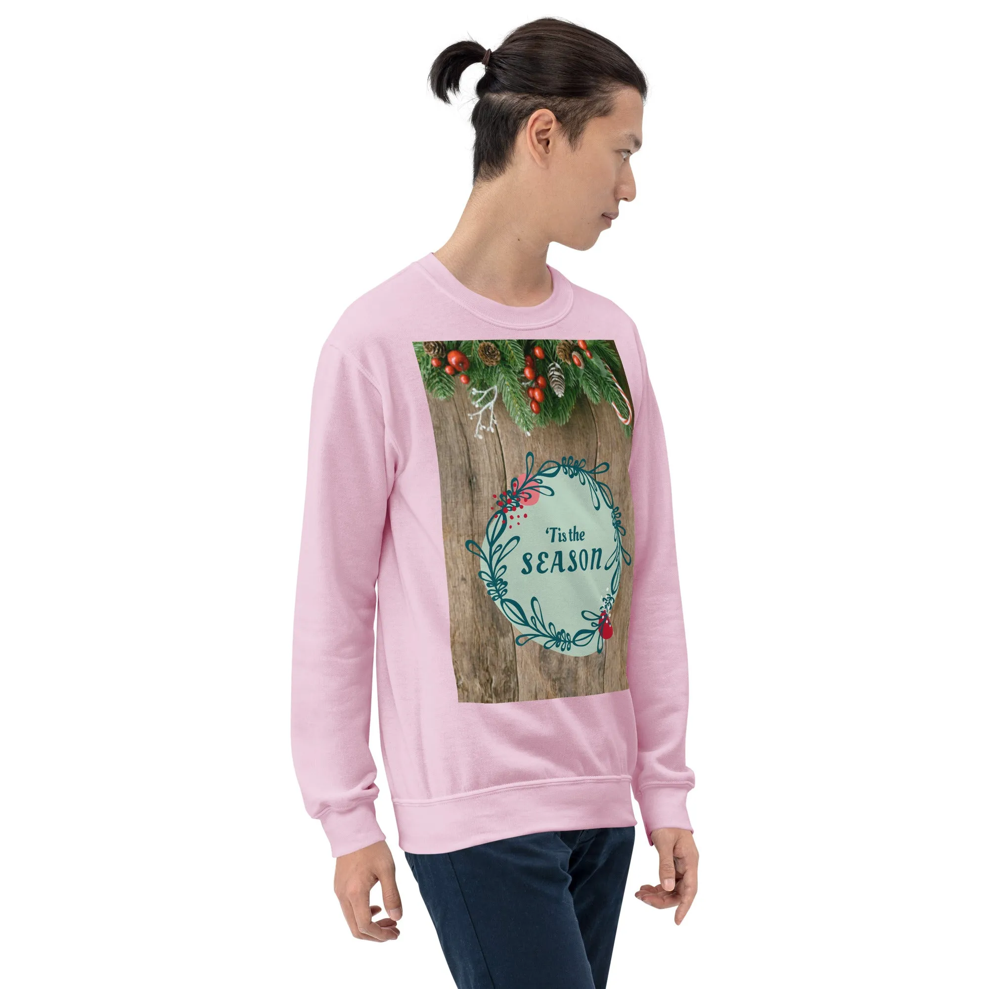 Tis The Season Christmas Sweatshirt (Glamourange Christmas Sweatshirt Men)