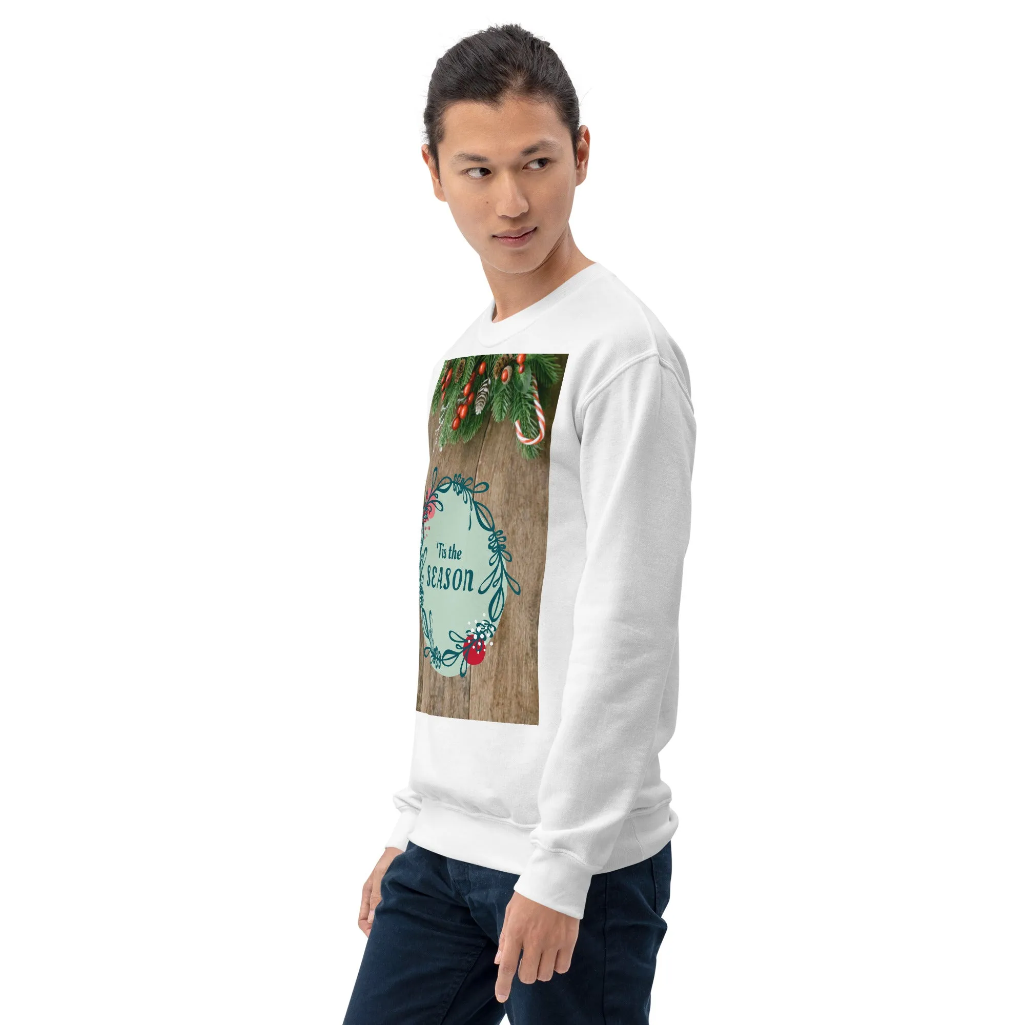 Tis The Season Christmas Sweatshirt (Glamourange Christmas Sweatshirt Men)