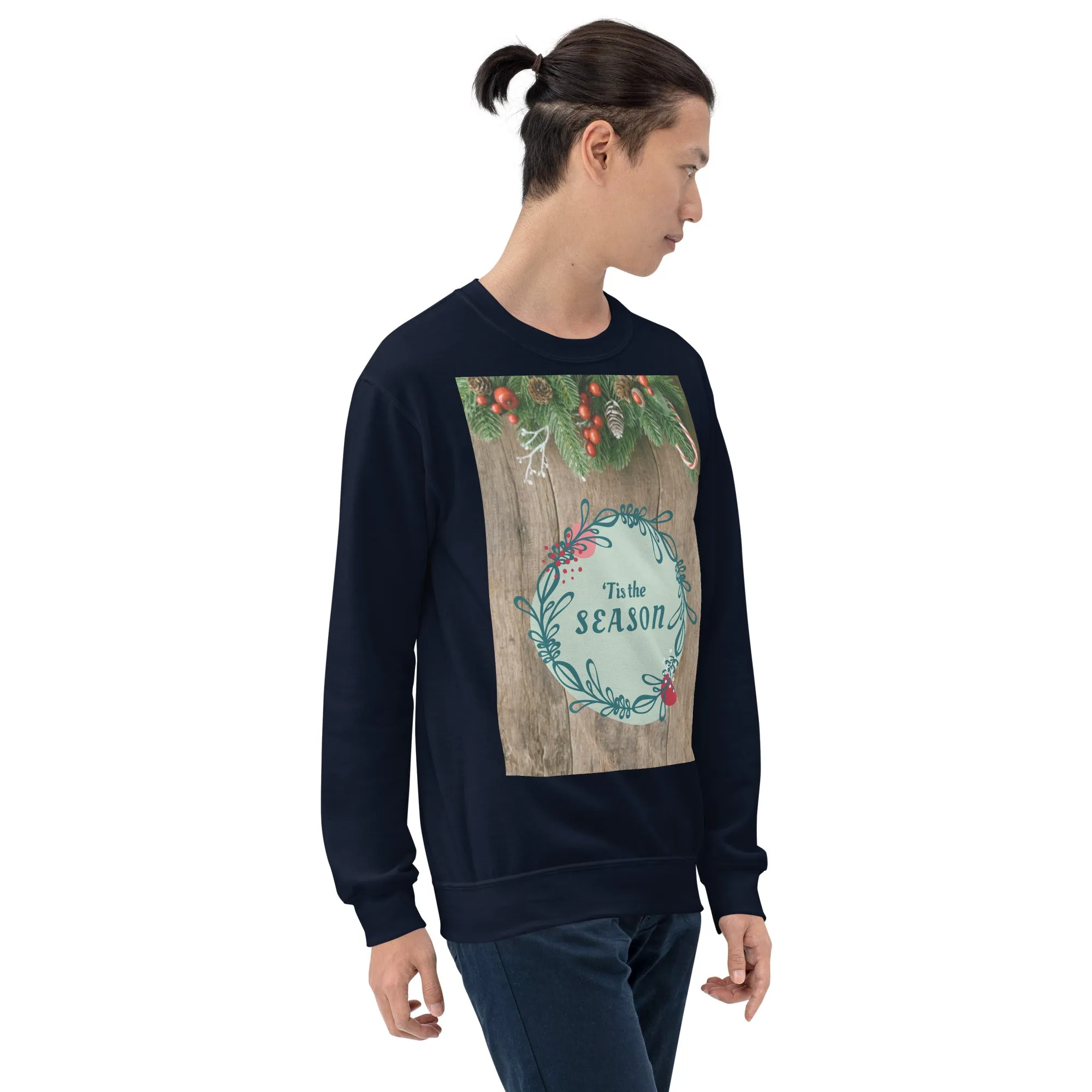 Tis The Season Christmas Sweatshirt (Glamourange Christmas Sweatshirt Men)