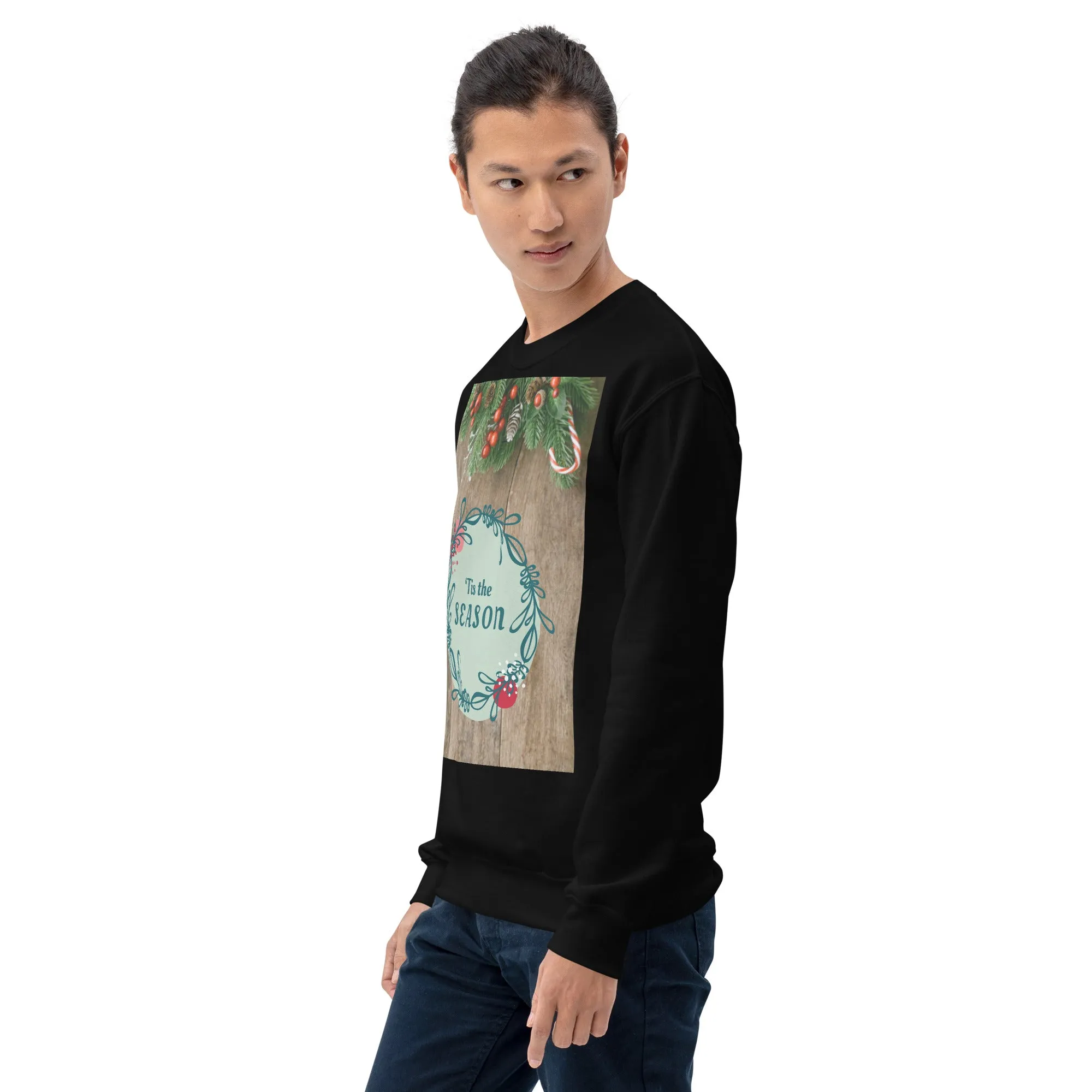 Tis The Season Christmas Sweatshirt (Glamourange Christmas Sweatshirt Men)