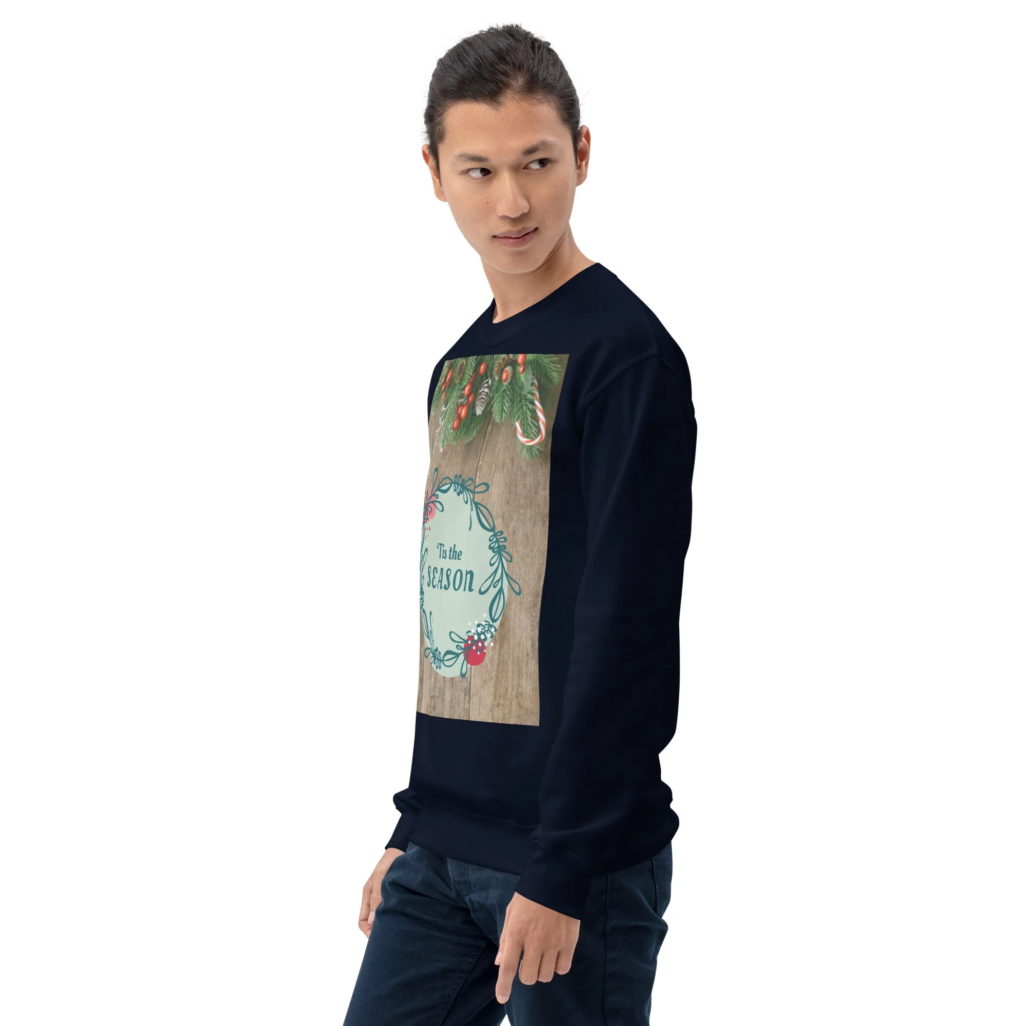 Tis The Season Christmas Sweatshirt (Glamourange Christmas Sweatshirt Men)