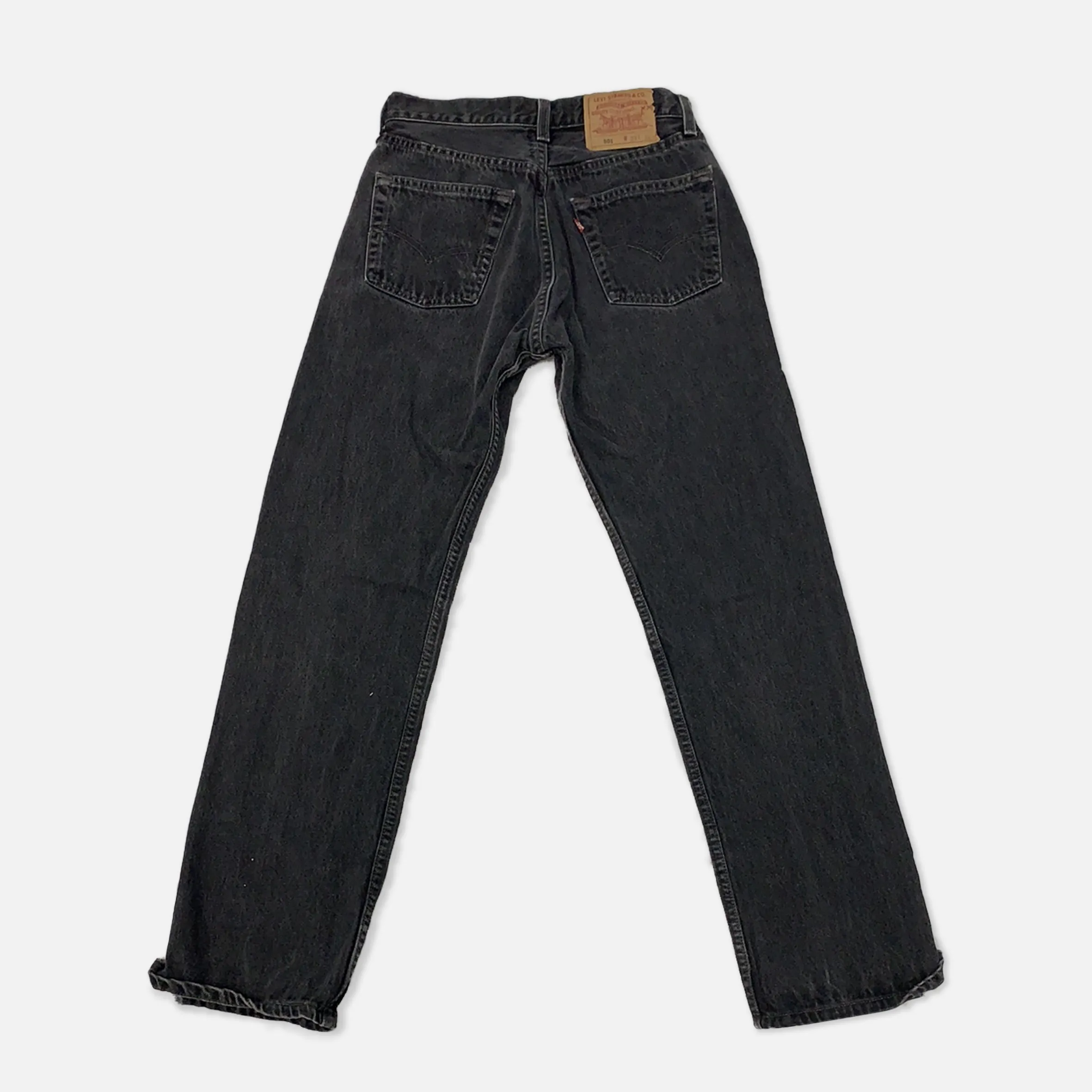 Vintage Levi’s 501 Black Distressed Denim Jeans - W29