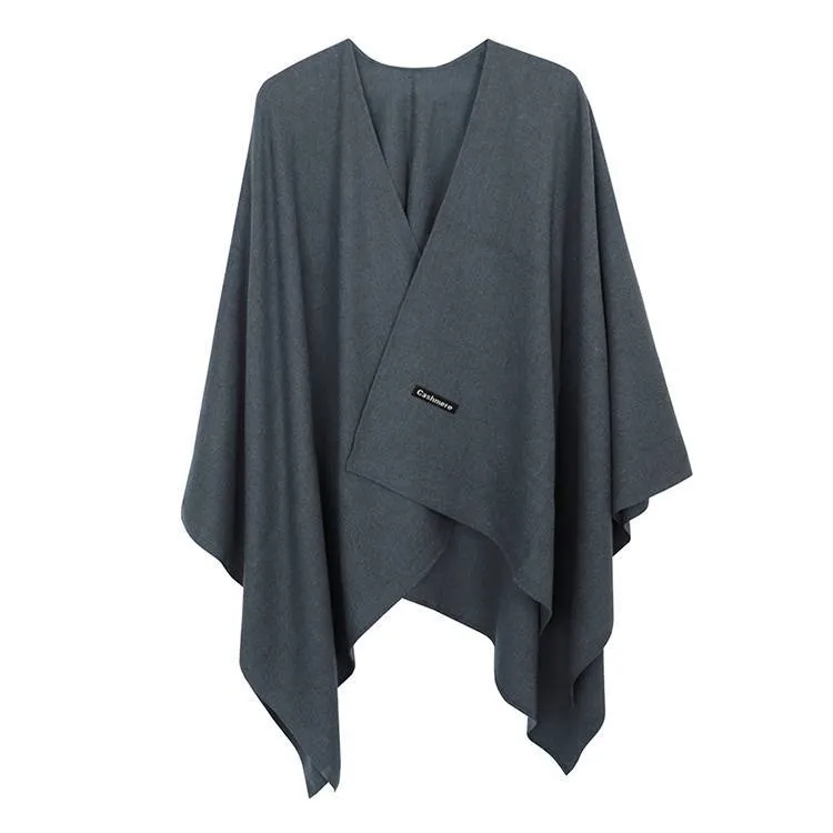 Women's Winter Cashmere Poncho