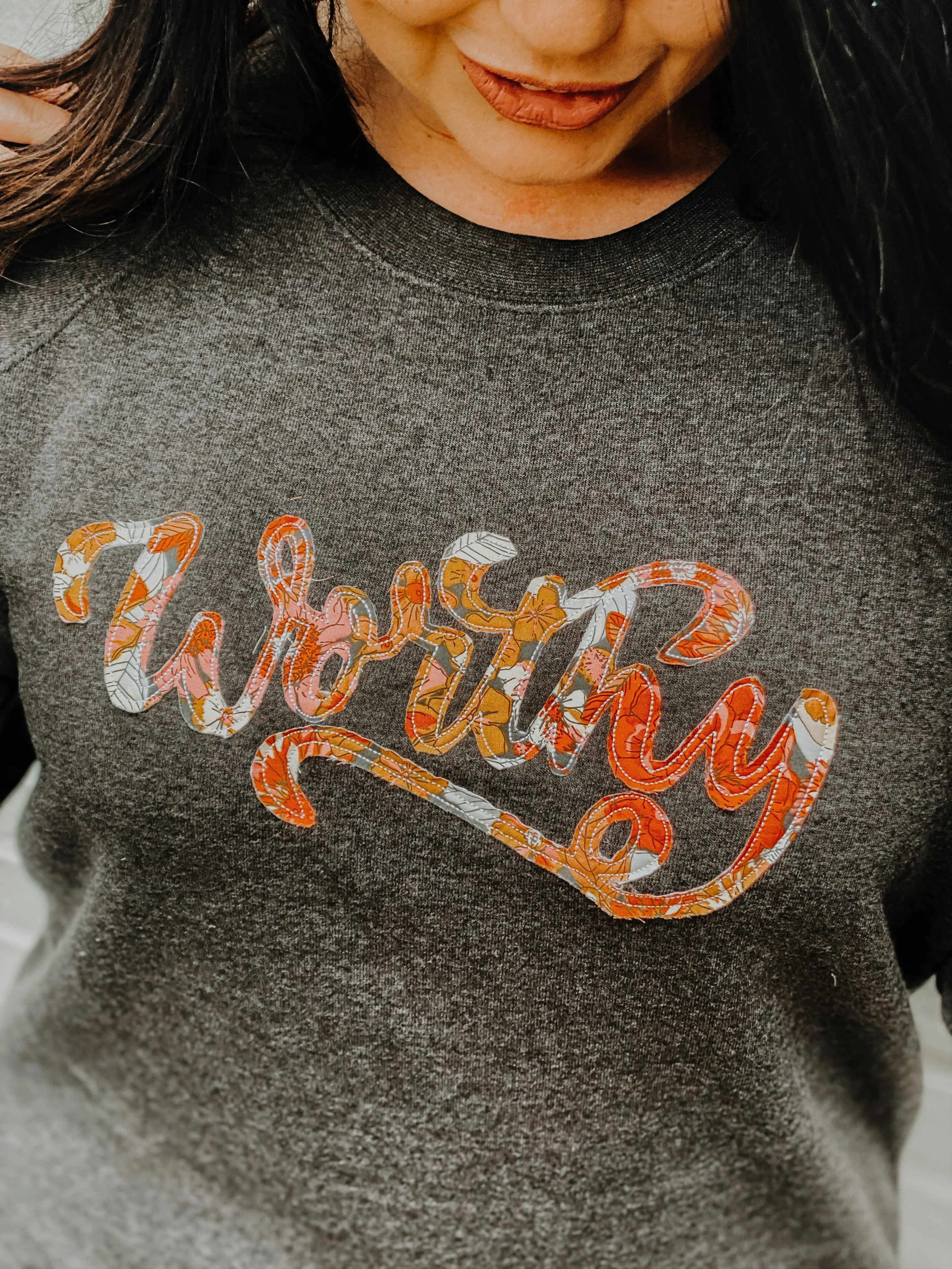 Worthy Sweatshirt | Handmade
