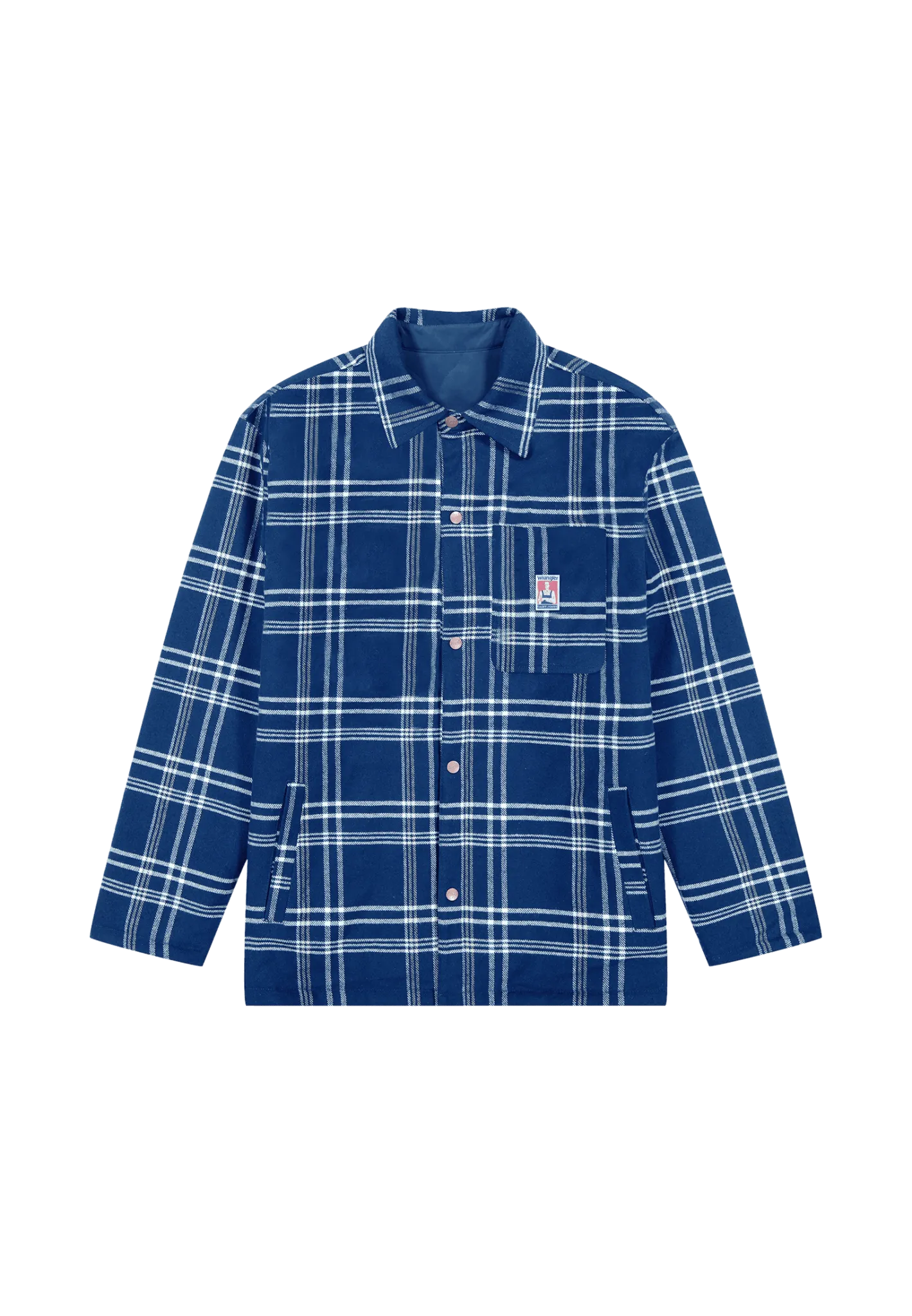 Wrangler Men's Casey Reversible Shaket in Navy