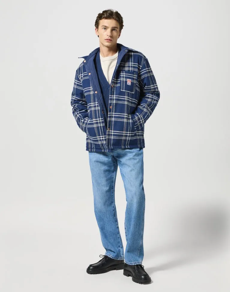 Wrangler Men's Casey Reversible Shaket in Navy