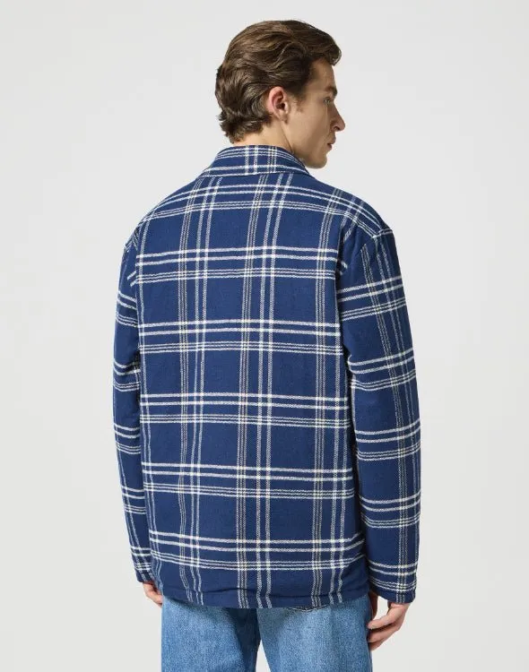 Wrangler Men's Casey Reversible Shaket in Navy